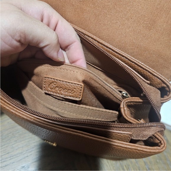 Elegant Brown Bow Handbag - Picture 5 of 6